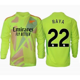 Arsenal David Raya #22 Målvakt Hemmakläder 2024-25 Långärmad